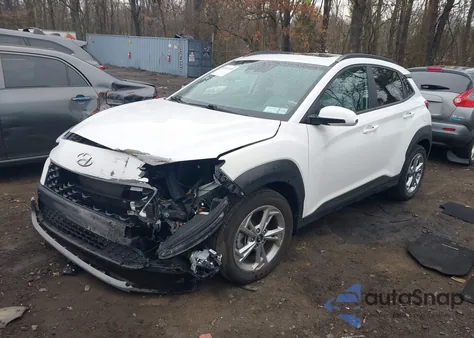 2022 Hyundai Kona Sel from USA, damaged, VIN KM8K3CAB2NU858308
